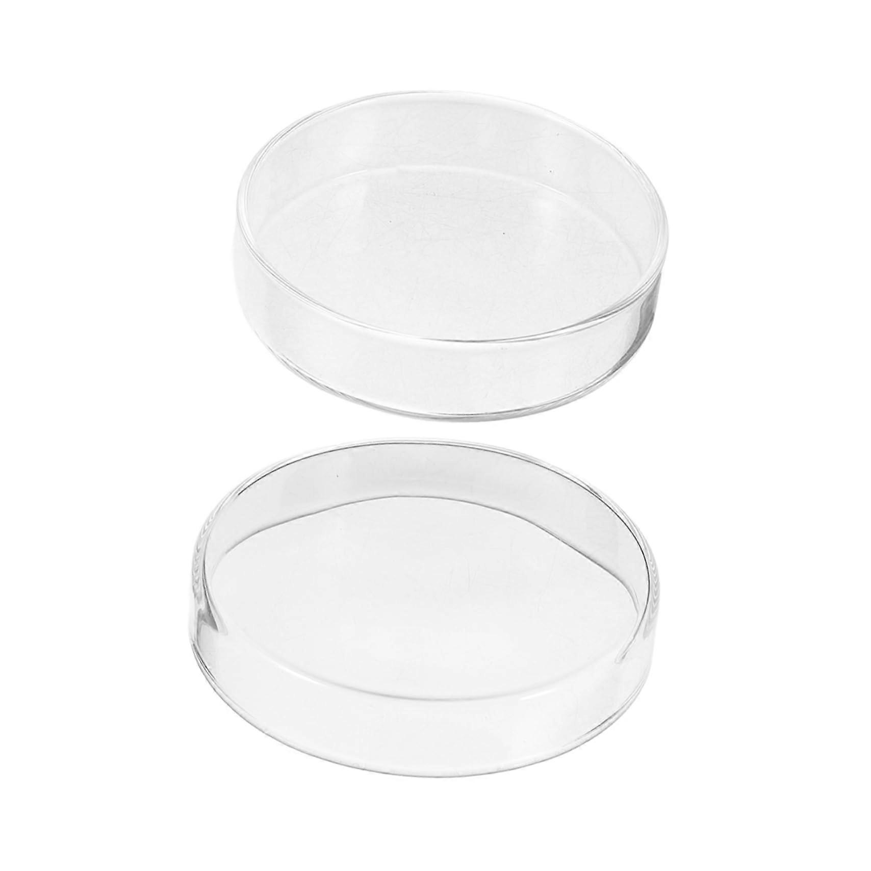 Borosilicate Glass Petri Dish With Lid Autoclavable For Laboratory Use 1 Piece