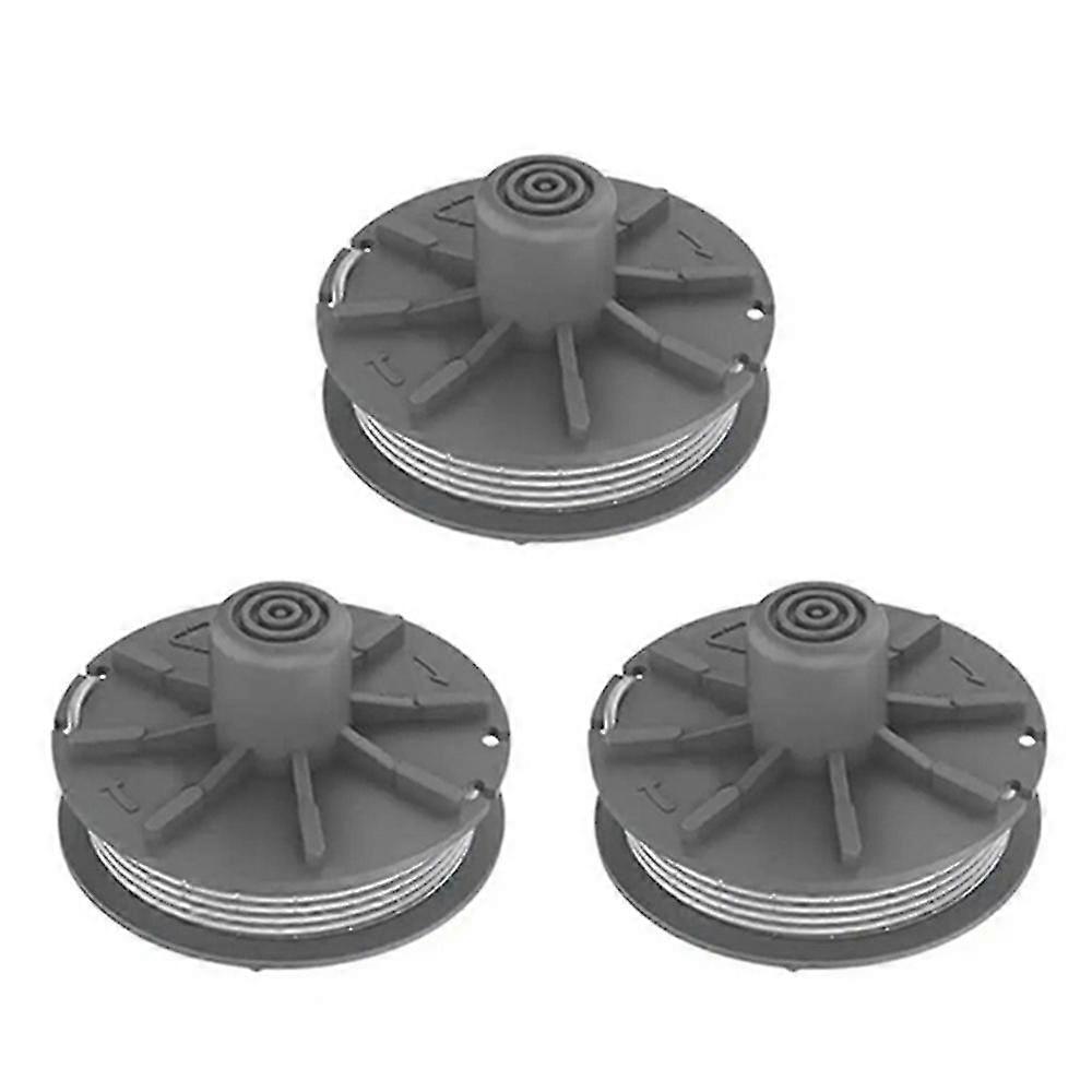 4Pcs Replacement Spools for Garden Lawn Mower Wire Reels Compatible with Various Models