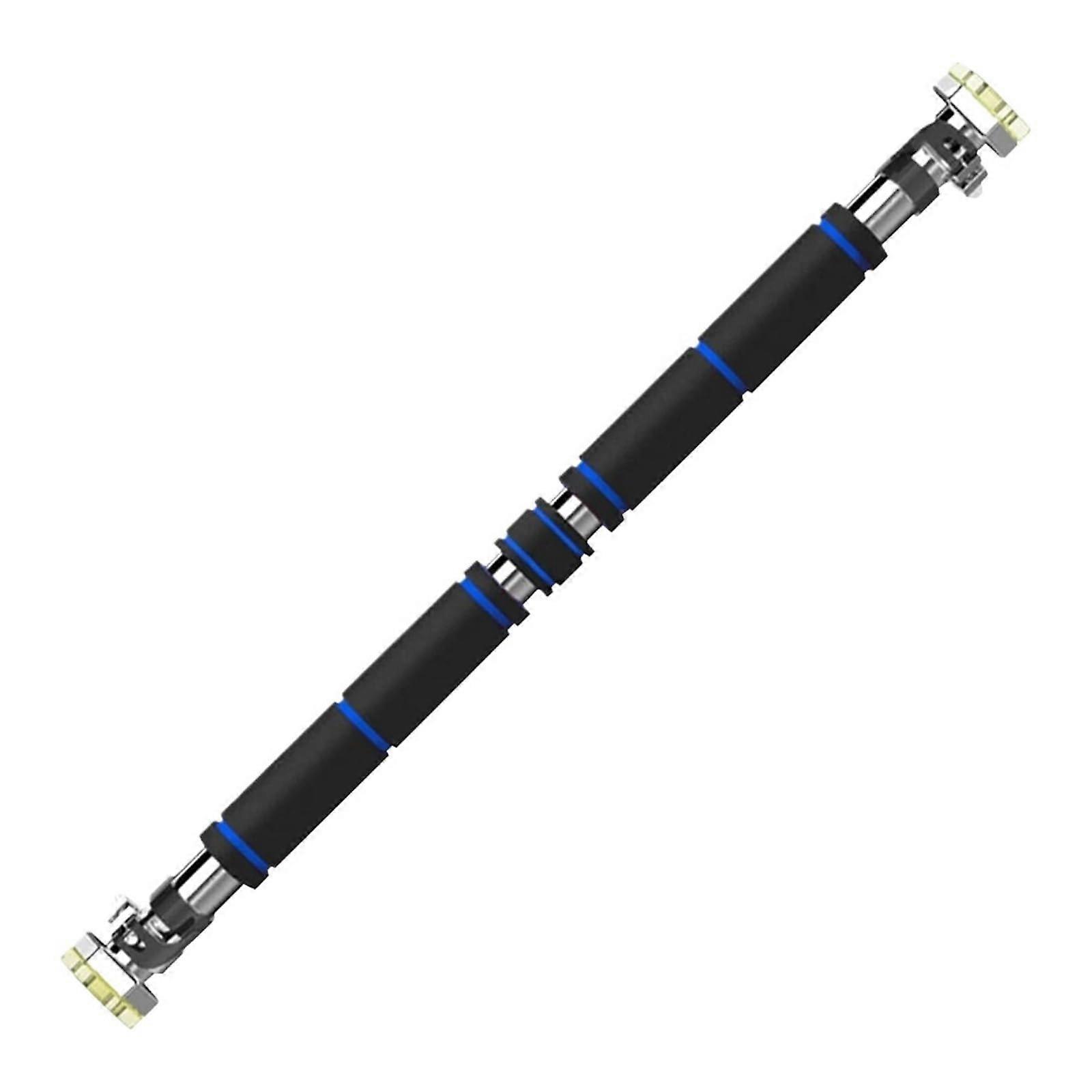 Pullup bar door, no screws, training equipment (black blue)