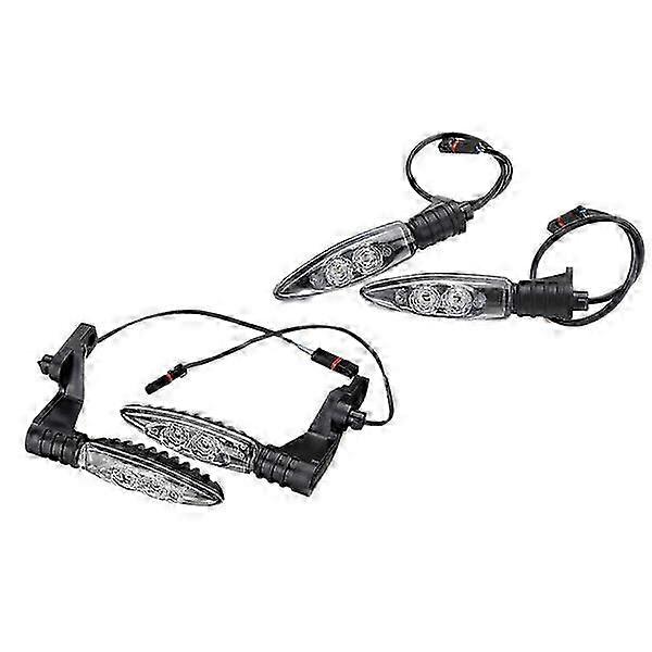 For Compatible Motorcycles Blinker Turn Signals LED Indicators Rear