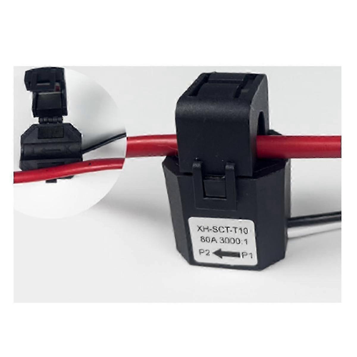 Smart WiFi 3 Phase Energy Monitor with 80A Clamp CT Bidirectional App for Power Consumption Monitoring