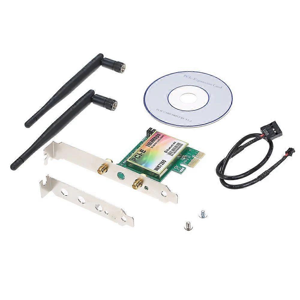 PCI-e Dual Band 802.11ac WiFi Adapter + Bluetooth Card