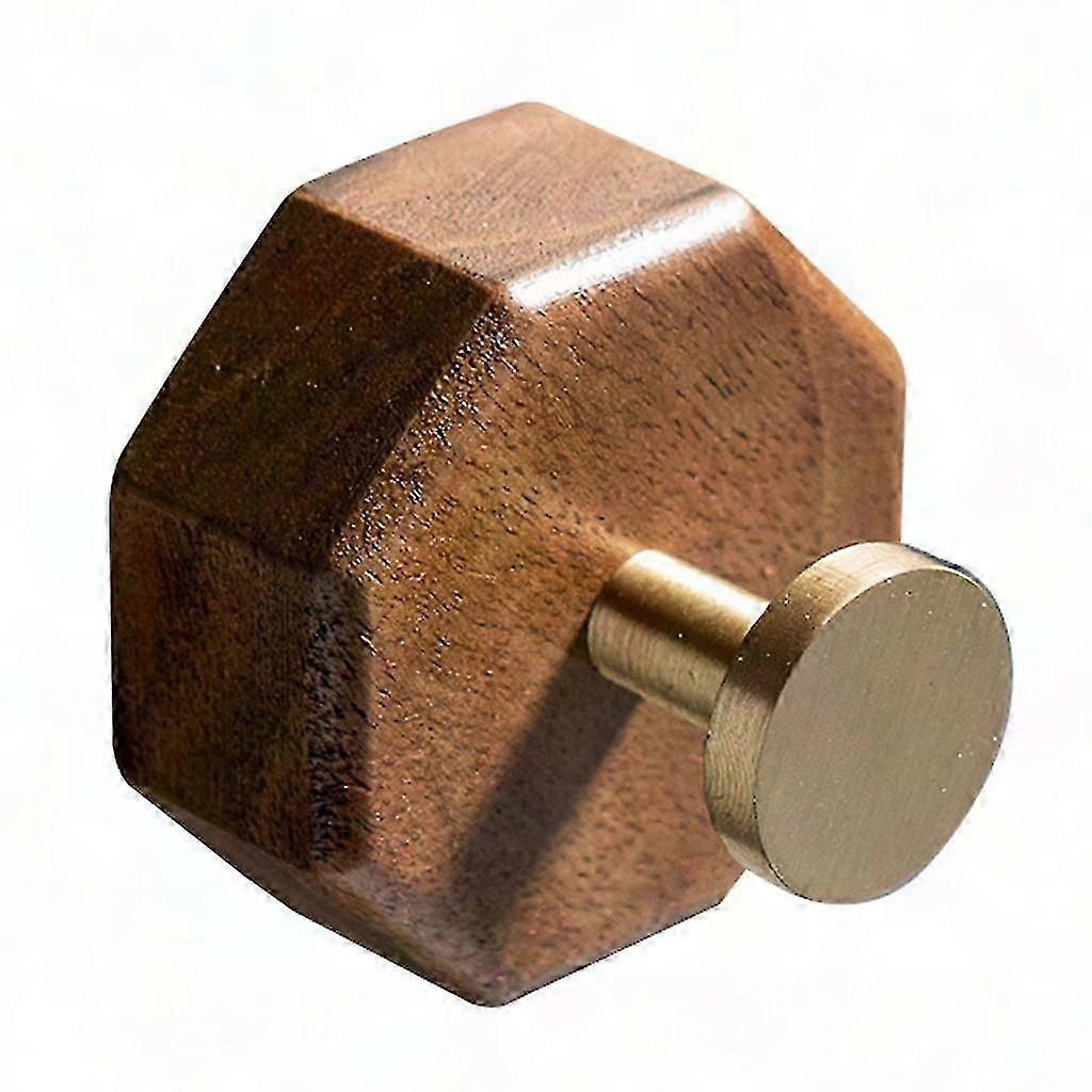 Wall Mounted Vintage Wooden Coat Hooks