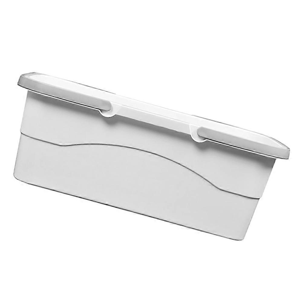 Floor Cleaning Mop Bucket with Holes for Bathroom Use Rectangular Shape Easy to Wash Mop 1Pcs