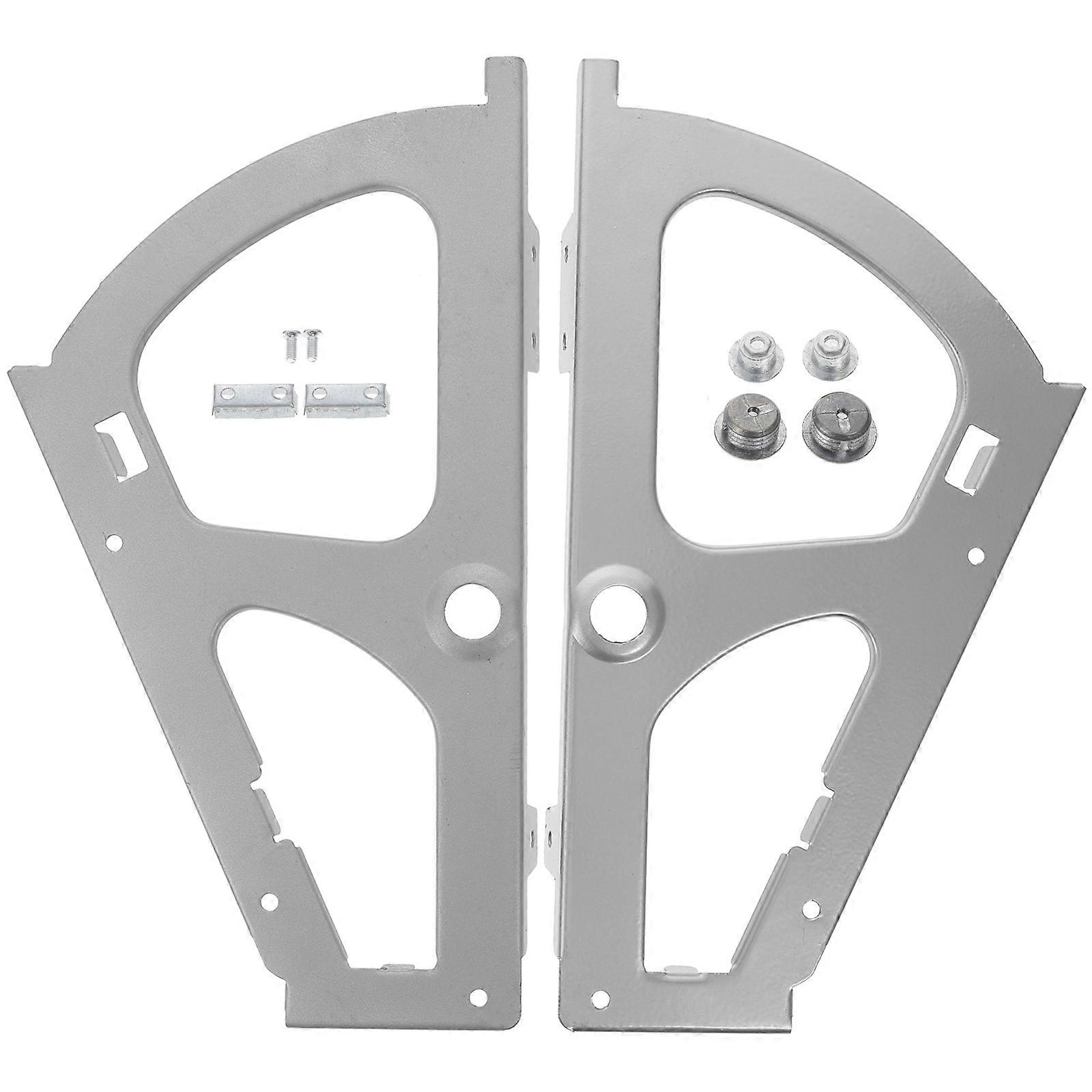 Shoe Cabinet Flips Frame Iron Material Flat Shape Easy to Install For Shoe Cabinet Accessory 2Pcs