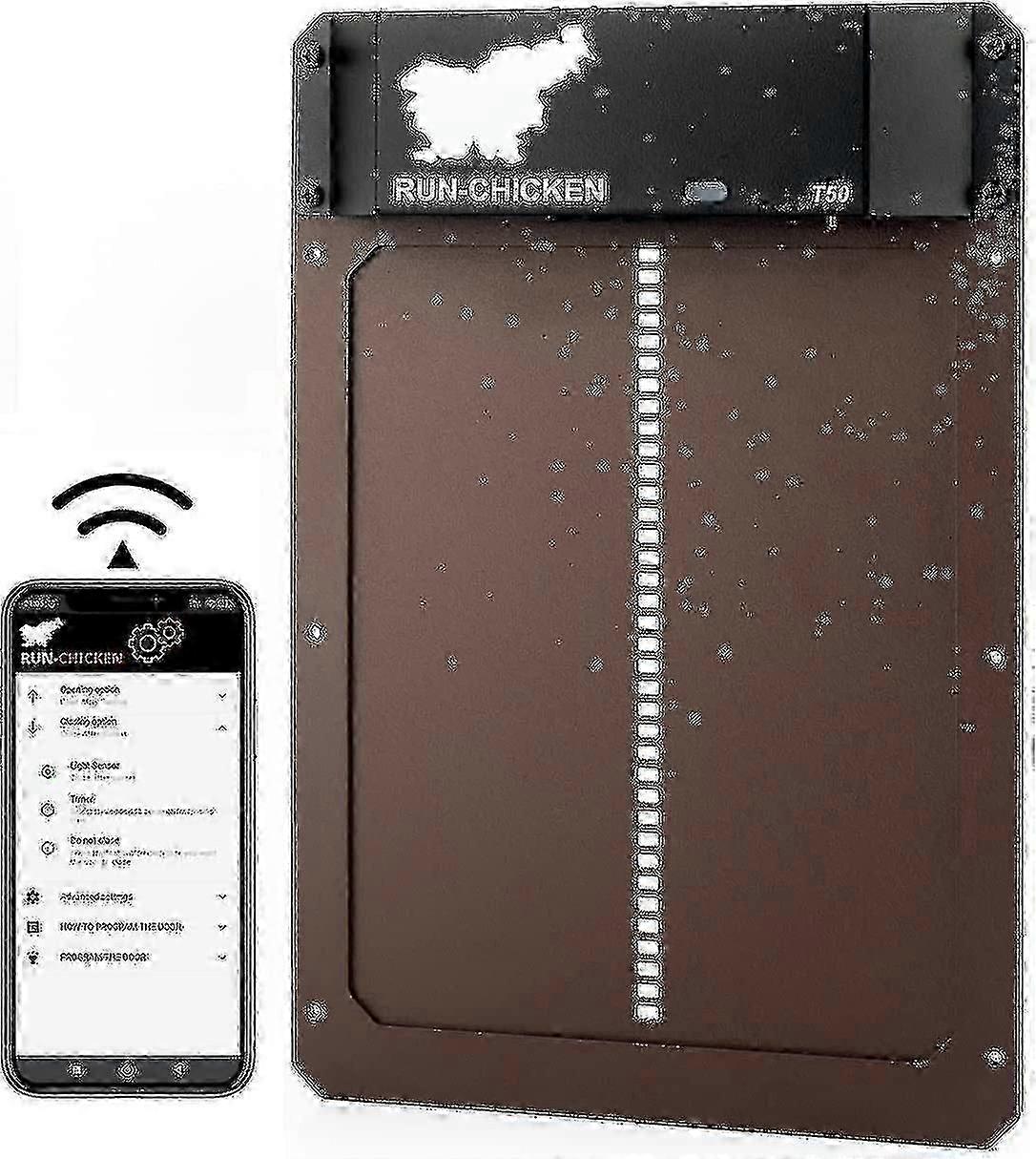 2025 Latest Model 2024 Automatic Chicken Coop Door With Battery, Light Detection, Evening