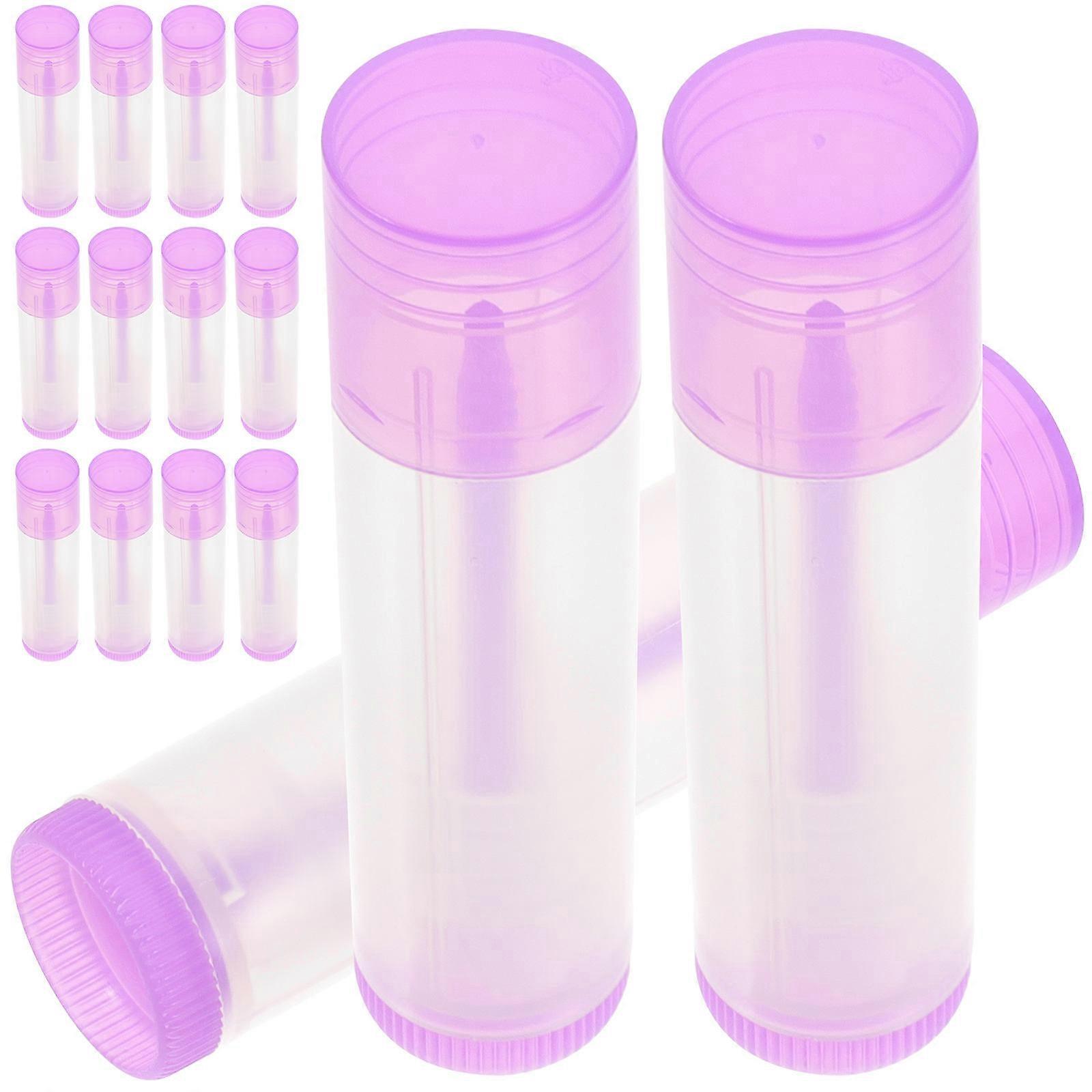 Empty Lip Gloss Tubes Lip Balm Containers Refillable For Women Travel 2.55x0.63x0.63in 30Pcs