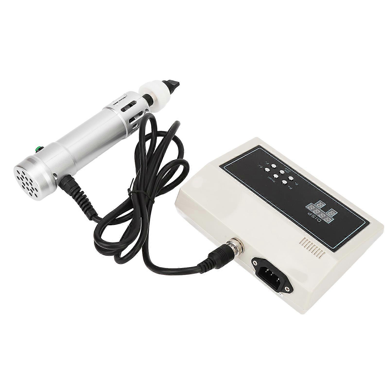 Shock Impulse Therapy Machine Silver Bonesetting Heads Shock Wave Machine