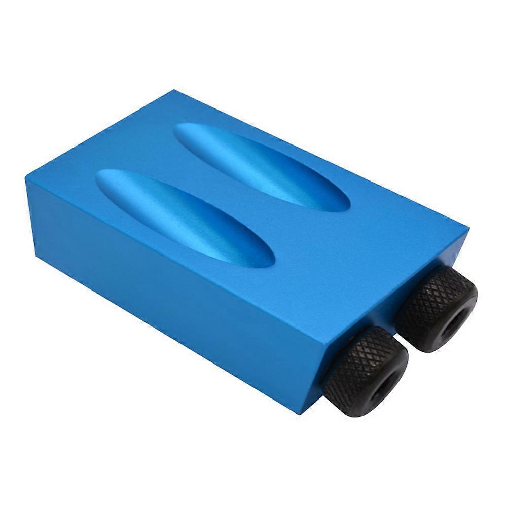Hole Guide Woodworking Tools Aluminum Pocket Hole Jig Diy Carpentry Projects 6.7 X 3.8 X 1.8Cm Corrosion Resistant 1 Set