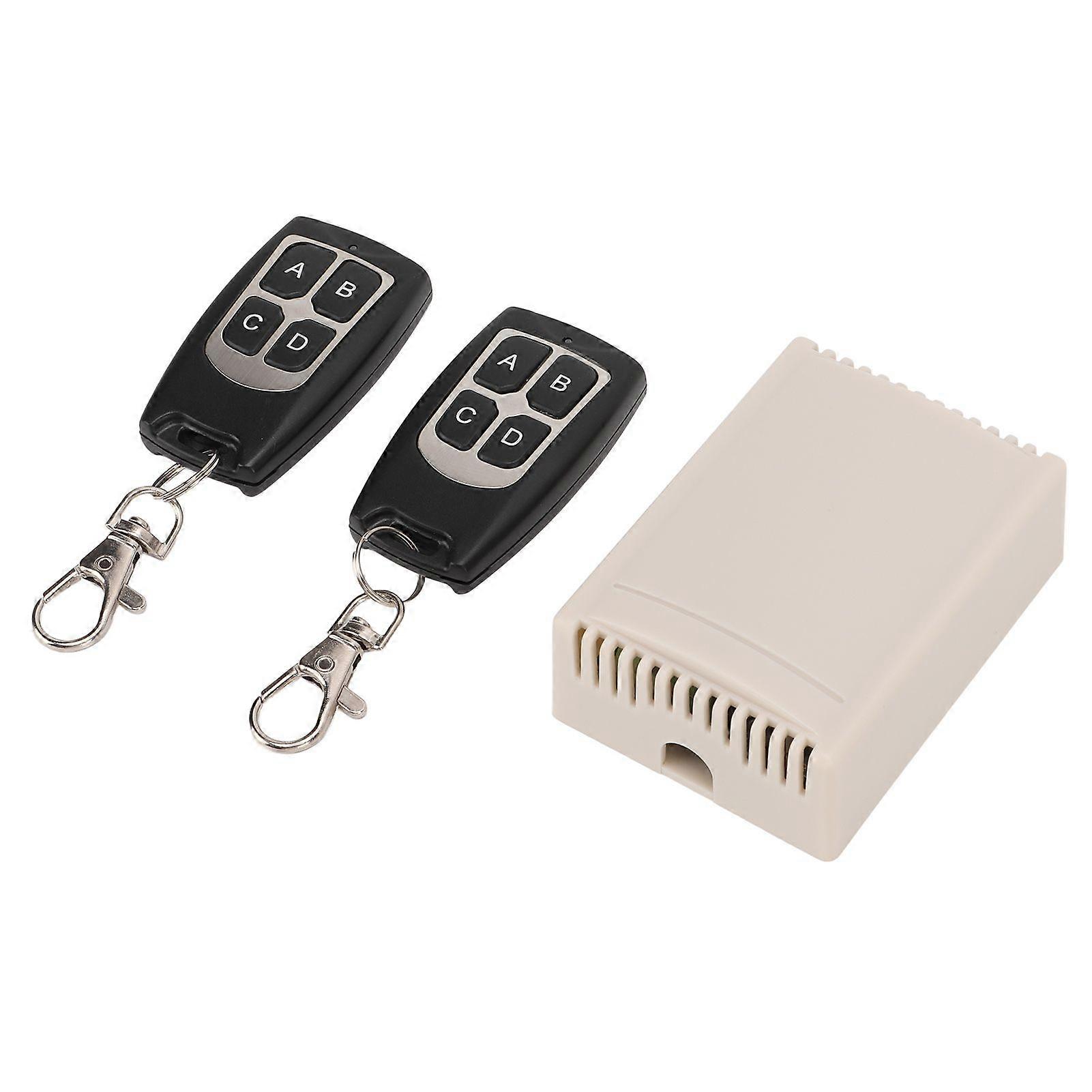 Garage Door Remote Controller Kit Wireless DC 12V Relay Switch for Gate Barriers Vehicles LED Lights