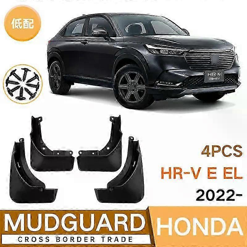 Fit For Honda HR-V HRV e:HEV EL RS 2022-2024 Mudguards Car Accessories Front Rear Mudflaps Protectors Scuff Plate Auto Splash Fender