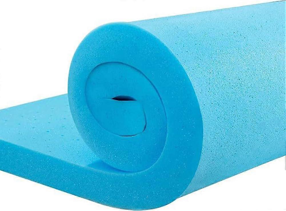 High Density Foam Padding Cut to Size, Thick Foam Filling for Sofa Cushions, Pet Beds, DIY Seat Cushions, 15 cm Height, 45 x 45 cm