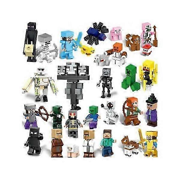 Minecraft Minifigure Set 29 Minifigures Kids Gift
