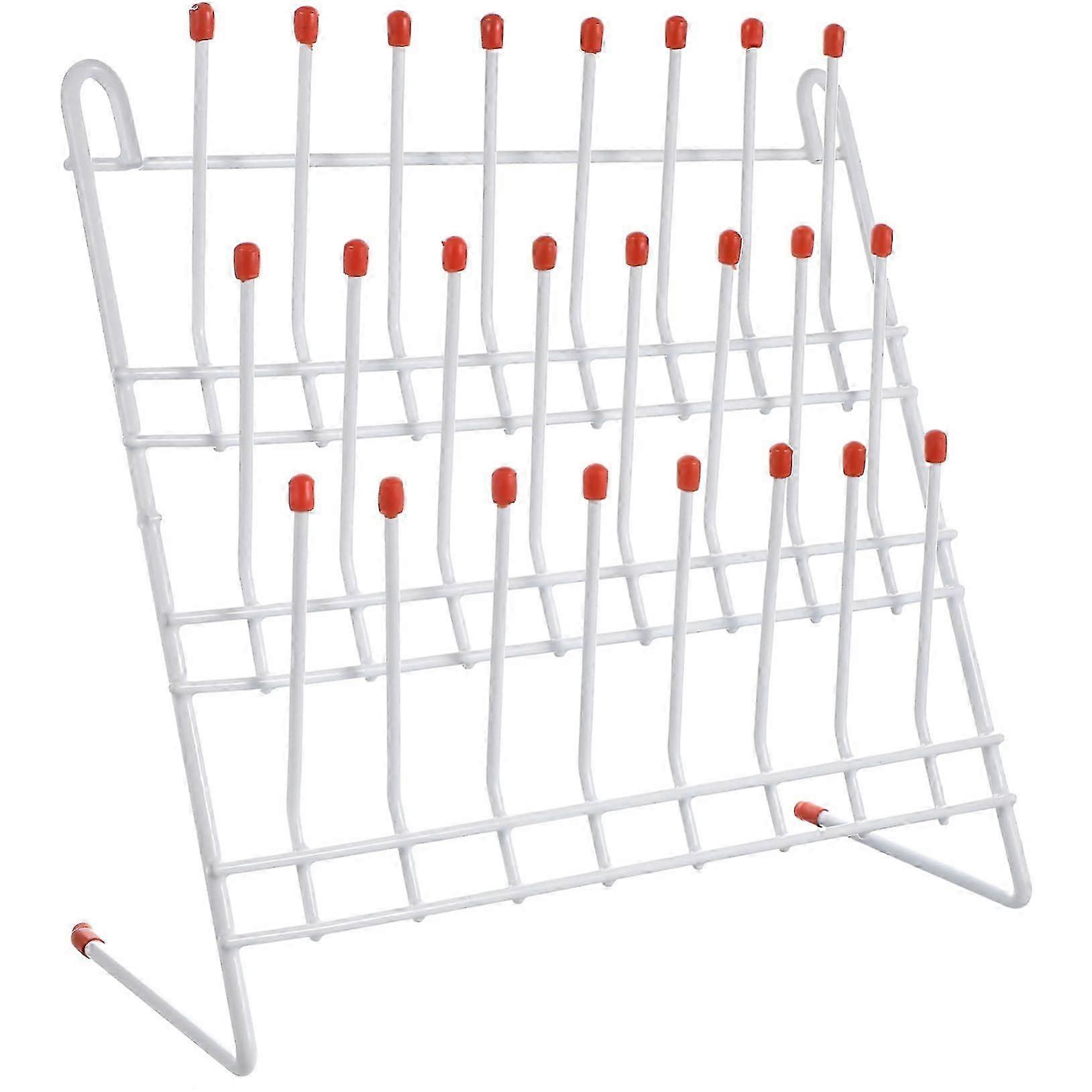 2025 Labor drying rack for test tubes Drying rack Stable drip stand for test tubes Spacesaving for laboratory use Organization
