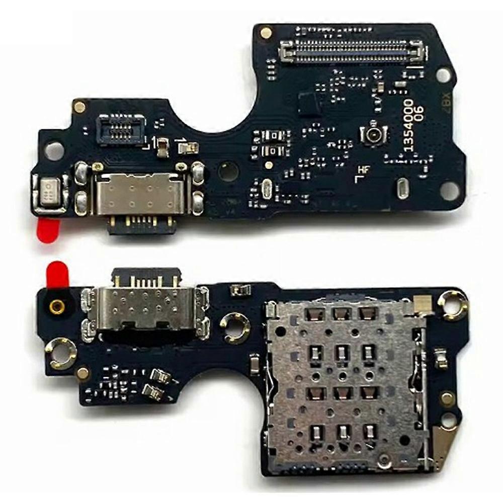 Compatible For Xiaomi Redmi Note 14 Pro 4G Assembly Charging Port Flex Cable with IC Part (Without Logo)