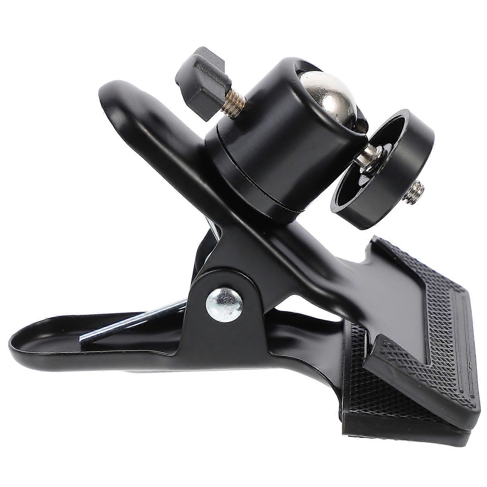 Mounting Clamp Ball Head Mount Universal Ball Head Use Plastic 1Set