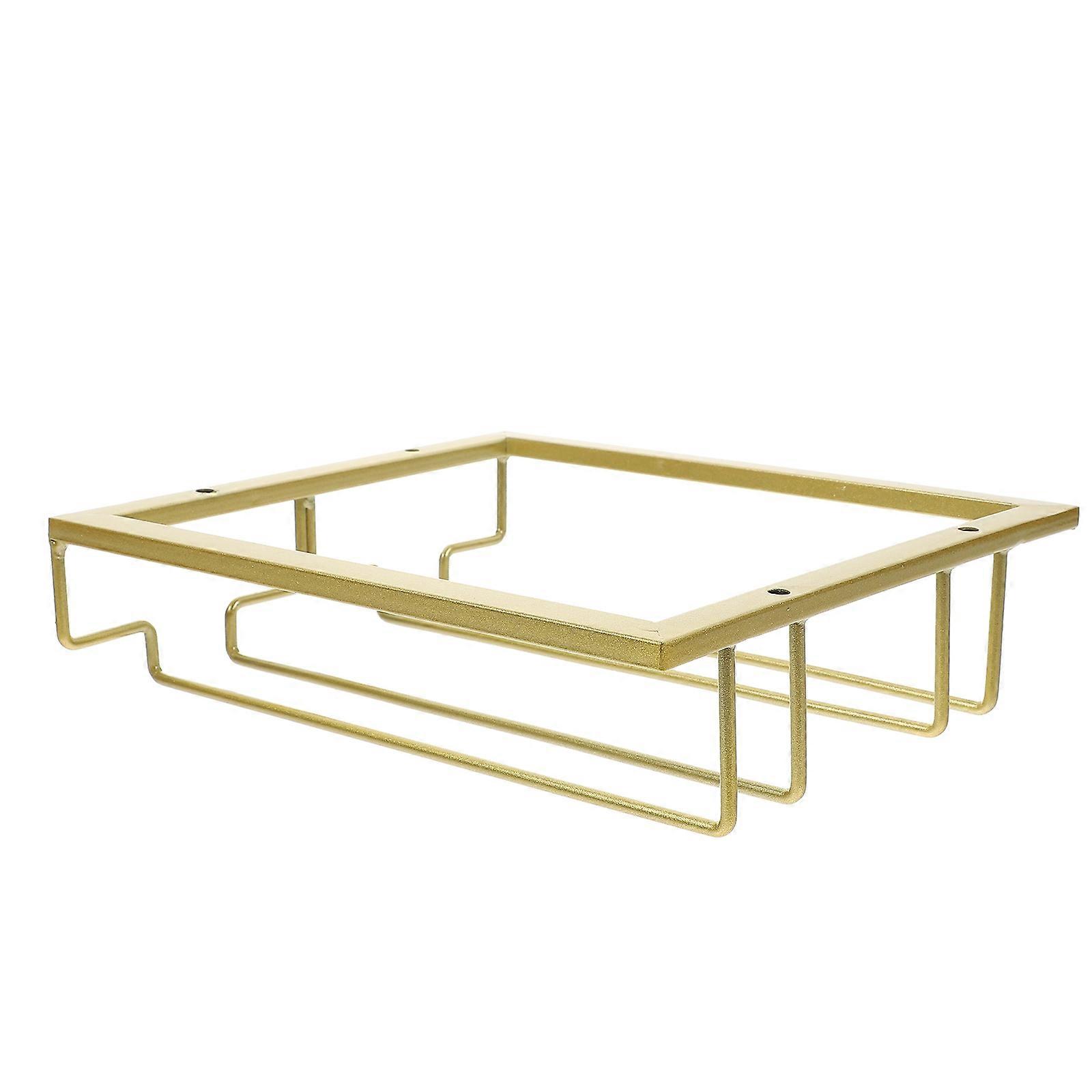 Space Saving Upside Down Goblet Holder Creative Storage Rack for Home Bar and Housewarming