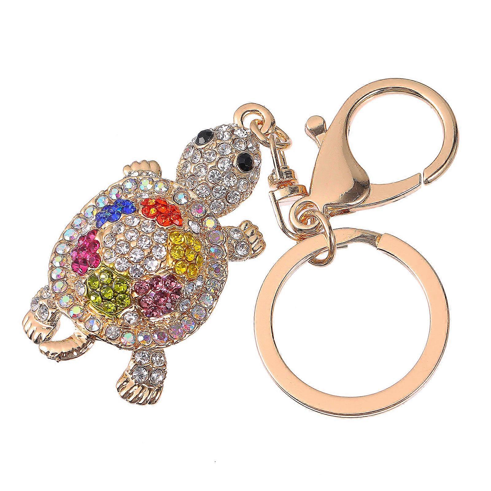 Key Chain Tortoise Shape Chic and Shiny Everyday Use Outdoor Activities 11.5X3.5X2CM 1Pcs