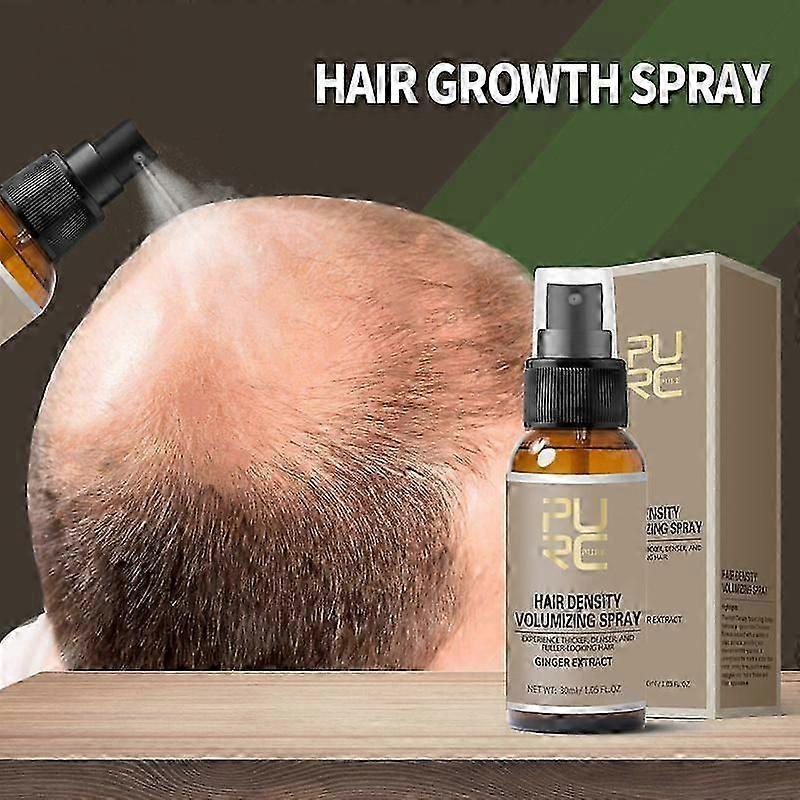 Essence capillaire en spray T-Purc pour cheveux noirs doux, nourrissants et forts, soin du cuir chevelu pendant 30 jours.