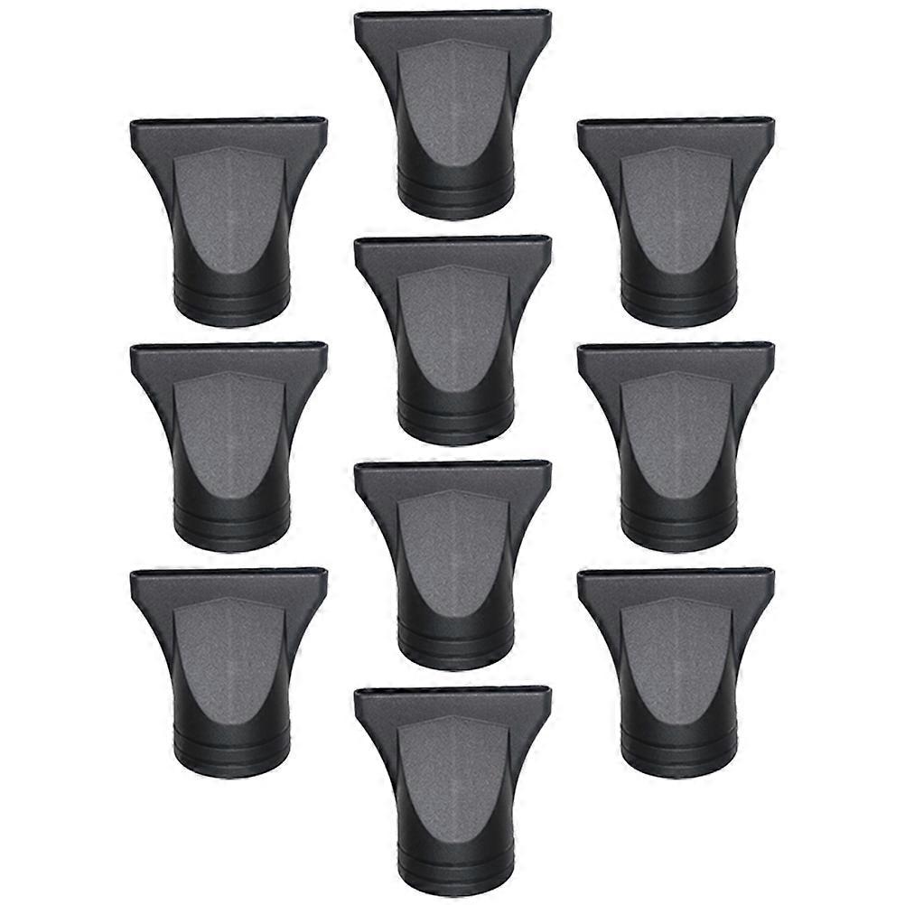 10pcs Professional Hair Dryer Nozzle Attachments Lightweight Blow Dryer Styling Accessories Concentrator Nozzle for Frizz Reduction