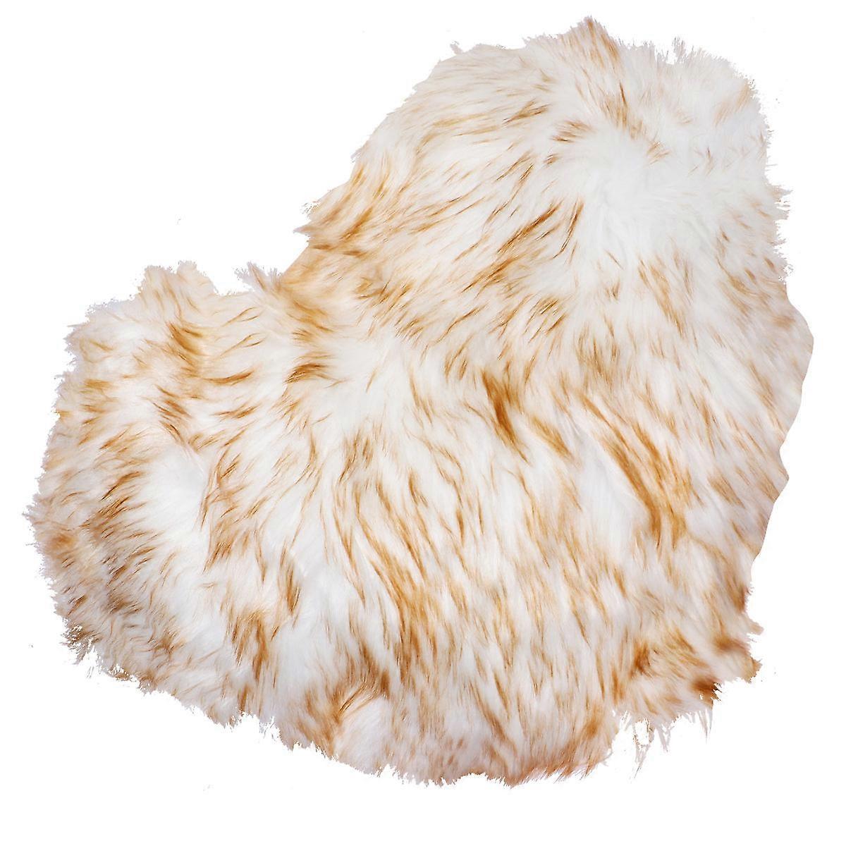 Home Pillow Case Heart Shape Pillow Protector for Bedroom Simple and Natural Design Plush 1Set
