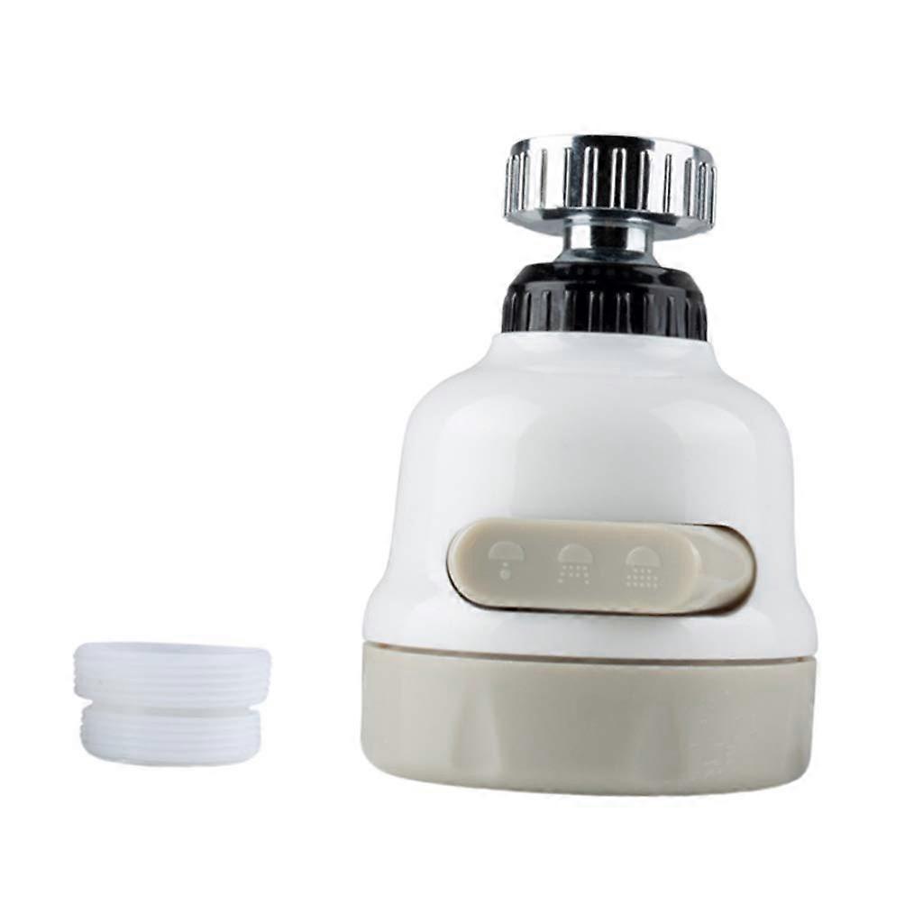 Kitchen Sink Faucet Spray Bubbler Adapter Aerator Short Style 3-Way Switch 2-Mode Compatible with Standard Sinks