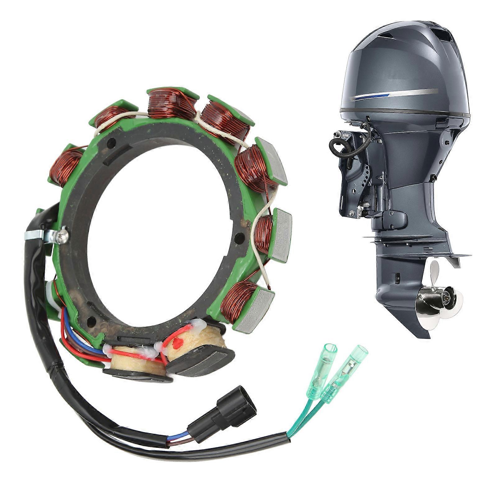 Outboard Motor Stator Assembly High Performance 688‑85510‑01 for Outboard 2 Stroke 75HP 85HP 90HP 