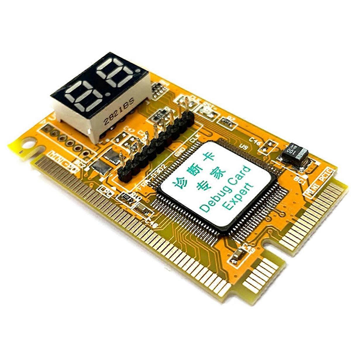 Debug Card Expert Mini PCI PCI-E LPC PC Diagnostic Card USB Post Card Motherboard Analyzer Tester