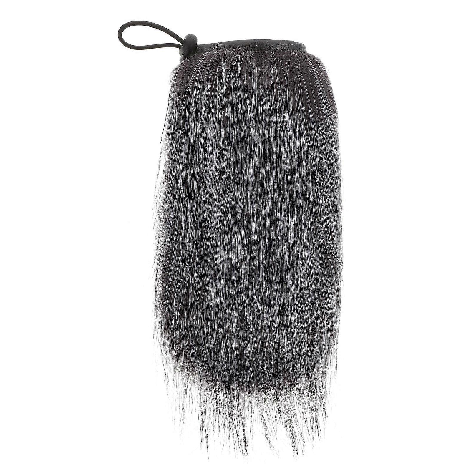 Furry Mic Cover Windscreen Muff for Outdoor Interviews – Windproof Shield Reduces Noise, Easy Install, Prevents Breath Interference