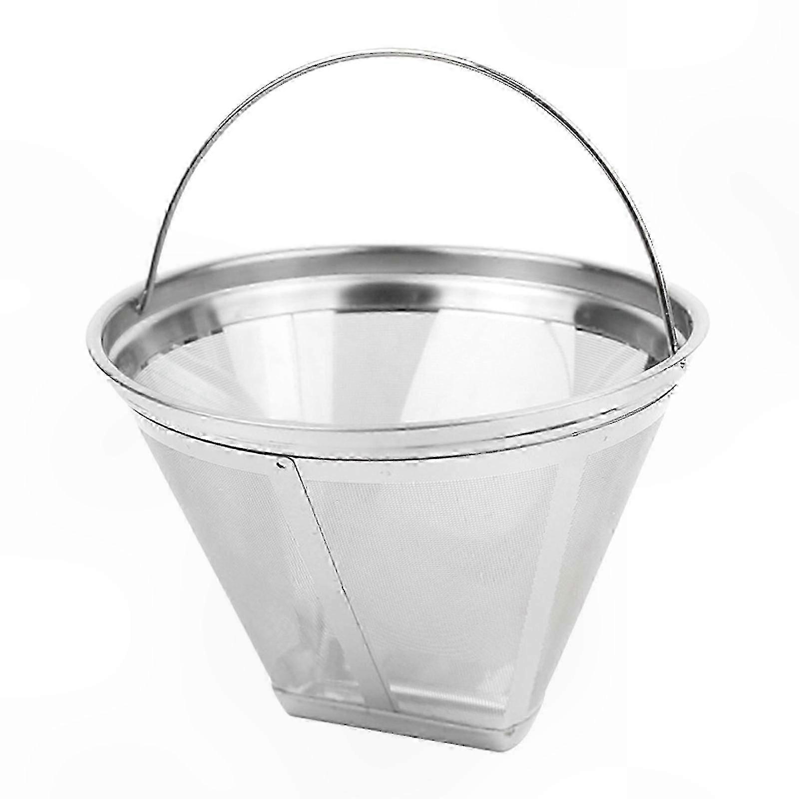 Permanent Metal Coffee Dripper - Reusable Stainless Steel Filter Cone for Brewing