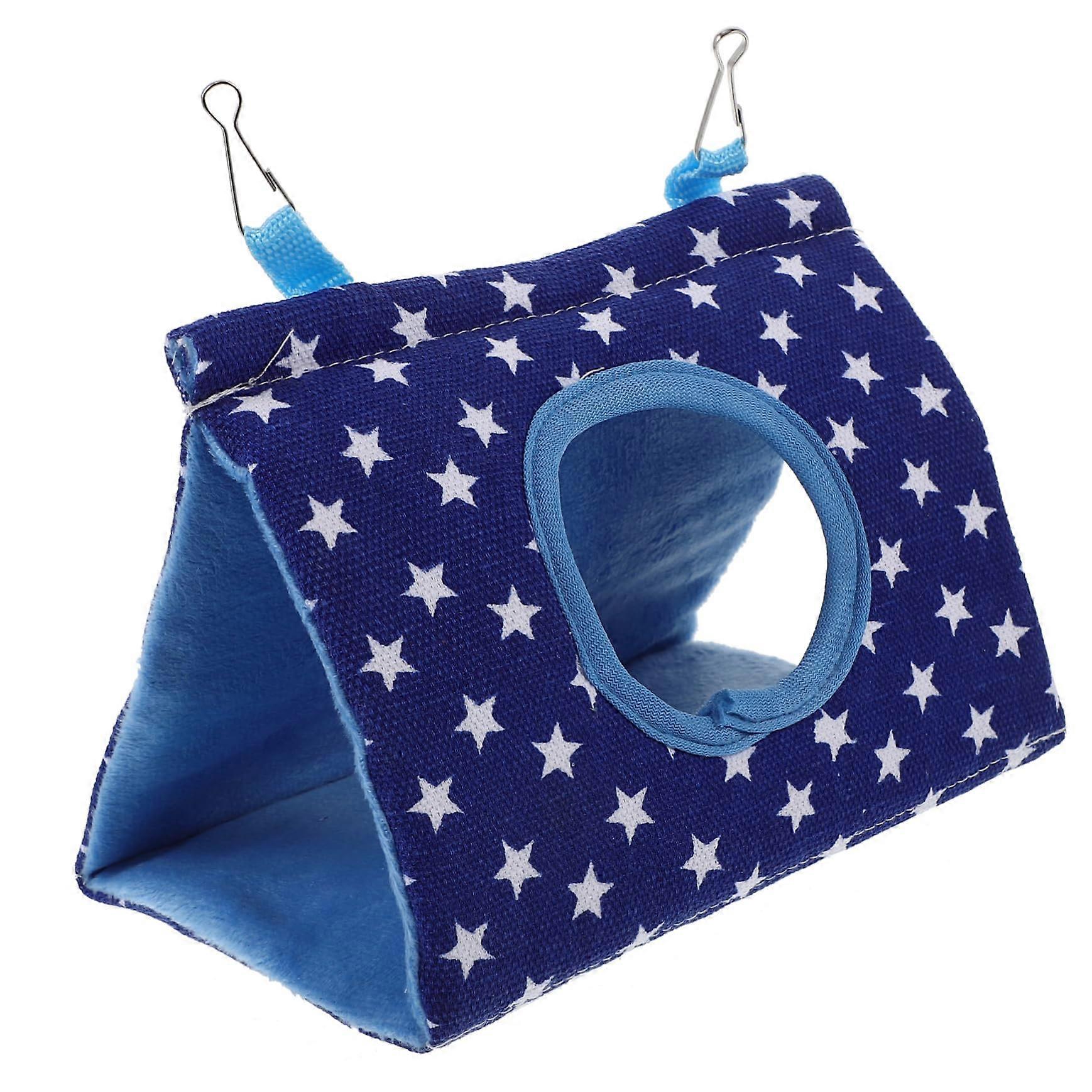 Hammock for Parrots and Cockatiels, Cozy Cotton Bird Tent Bed, Small Size Stylish Design Bird House