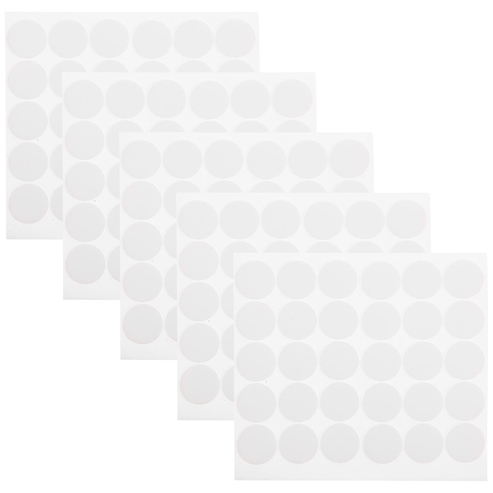 5 Sheets Candle Wick Stickers Heat Resistant Double Side for Candles