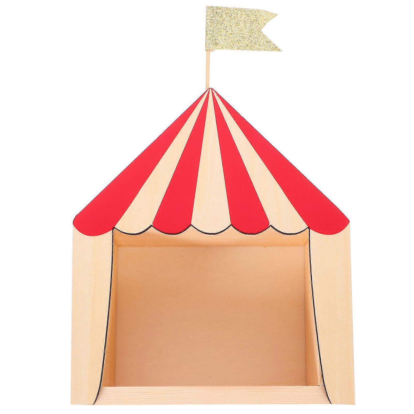 Functional Decorative Box, Unique Circus Style Storage Solution for Youth Areas