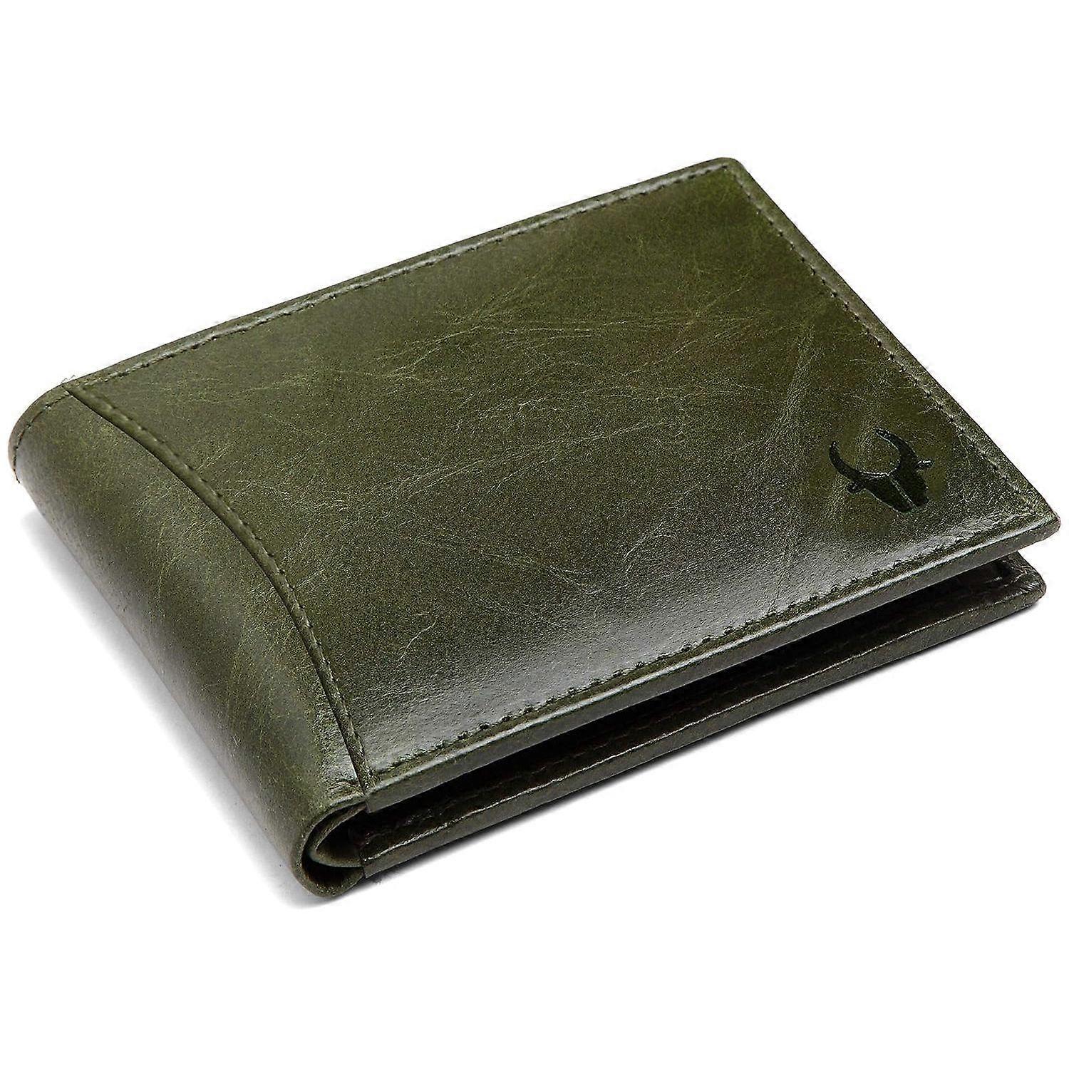 RFID Protected Leather Wallet for Men