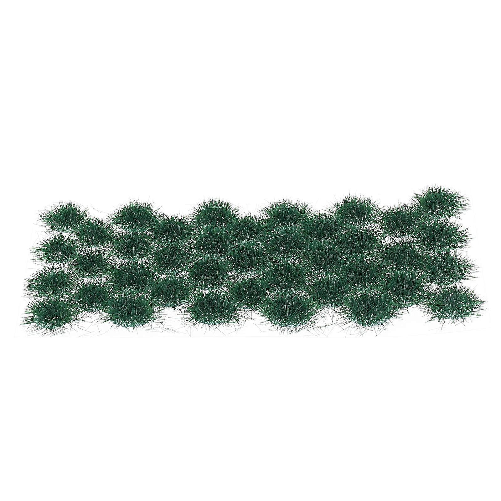 Simulation Grass Cluster for Decor Made of Resin Green Color Suitable for Miniature Ornaments 1 Box