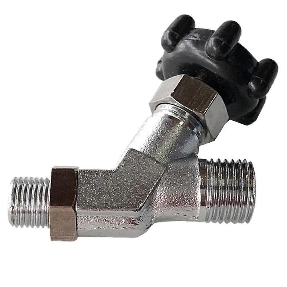 Useful Steam Way Drain Valve for Home in Silver Color Stainless Steel 1 Piece