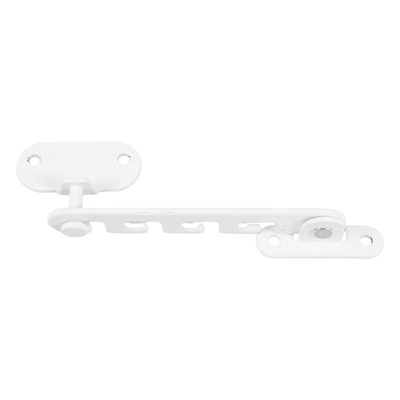 It sounds like you're looking for information or a product description for an **Adjustable Carbon Steel Window Restrictor Latch with Windproof