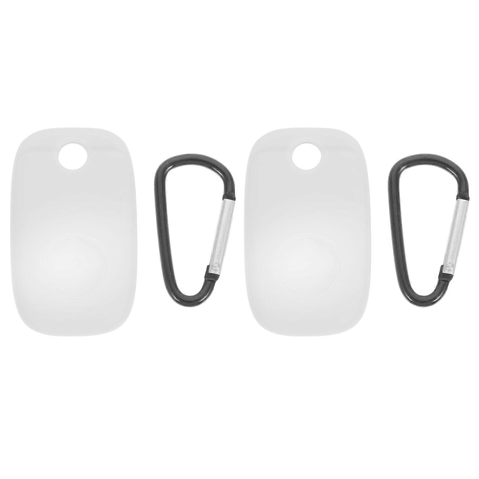 White Silicone Protective Case for with Precise Fit and Durable Design 2 Pieces
