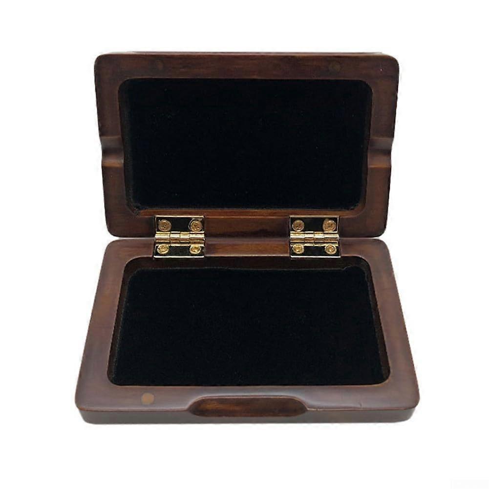 Wooden Oboe Bassoon Reeds Functional Wooden Case for Protecting Oboe Leaves 82 x 46 x 16mm Wooden Reeds (Chestnut) Maroon