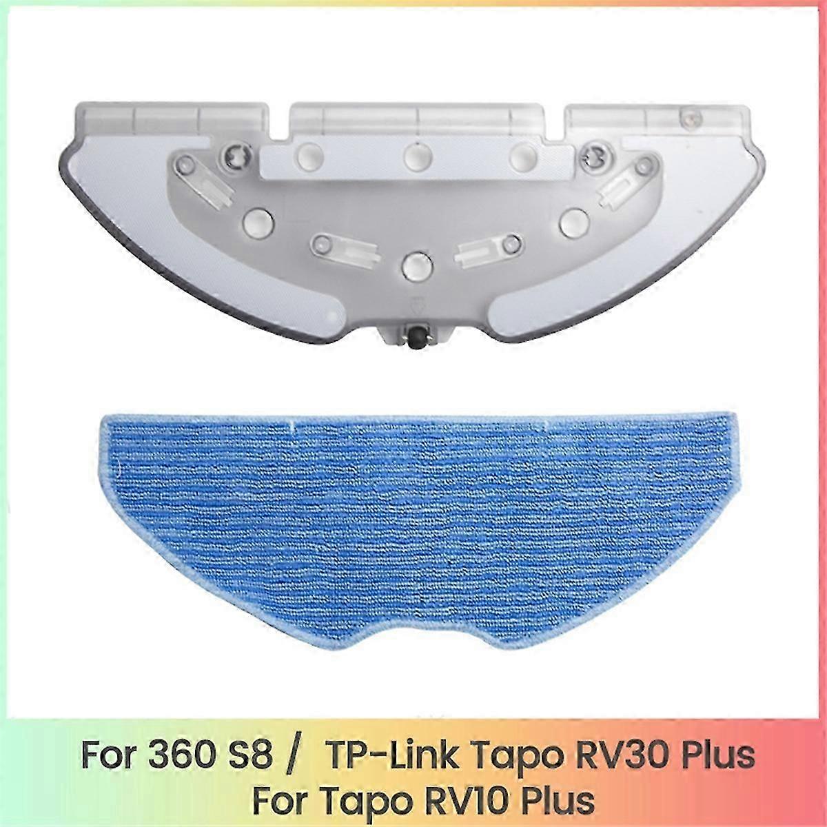 Replacement Mop Bracket Kit for 360 S8 / TP-Link Tapo RV30 Plus / Tapo RV10 Plus Robot Vacuum Cleane
