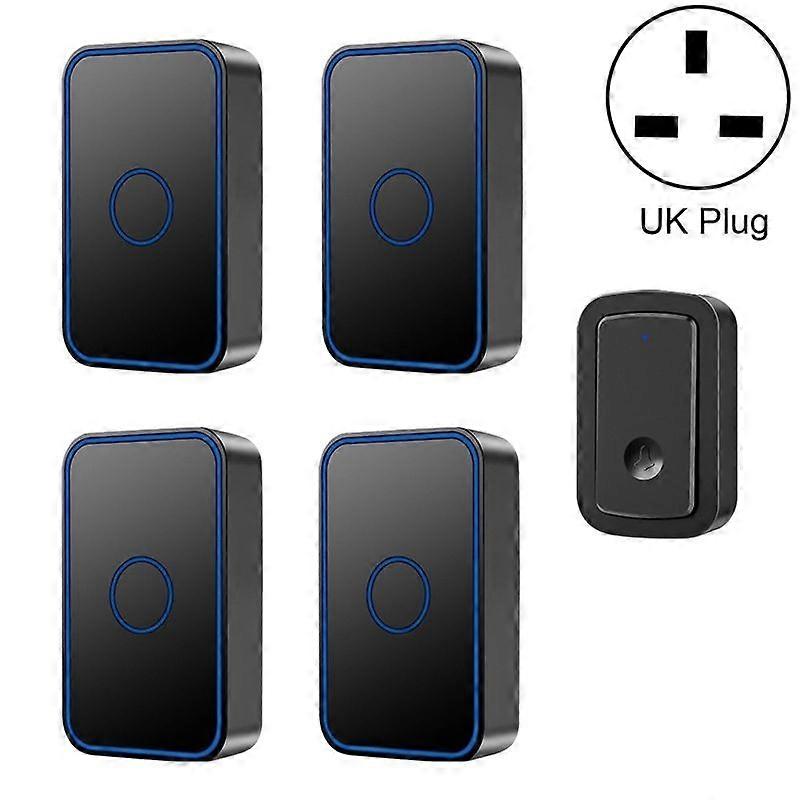Smart Flash Electronic Doorbell 1 For 4 UK