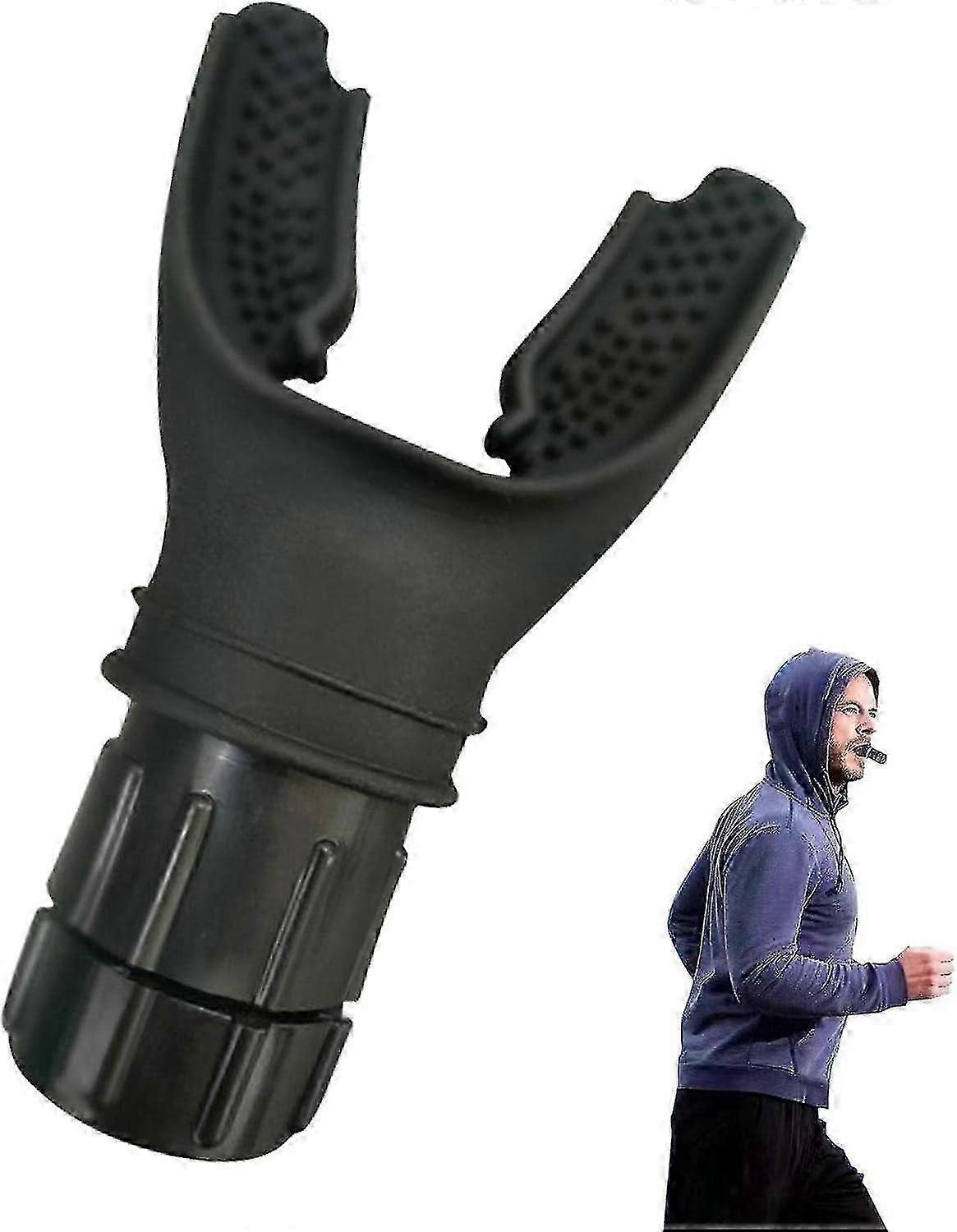 Breathing Exerciser Trainer with Adjustable Resistance for Improved Lung Capacity