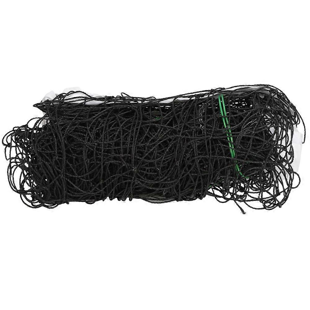 Professional Black Beach Volleyball Net 14cm Mesh, 3mm Wire
