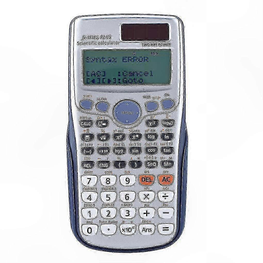 Scientific Calculator with 417 Functions for University and Office Use
