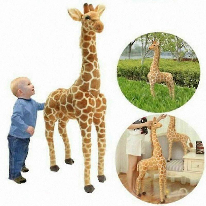 Large Plush Giraffe Stuffed Animal Soft Toy Big Gift for Kids Cute and Cuddly Playmate