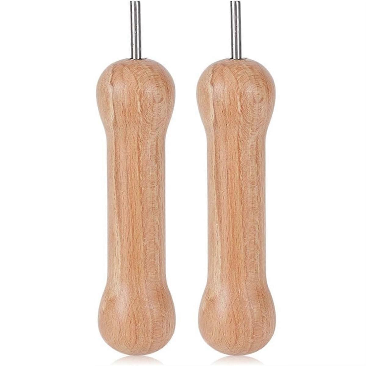 2 Pcs Tie Dye Tool, DIY Tie Dye Stretching Tools with Connectors Wood Sinew Puller Device Winding Ki