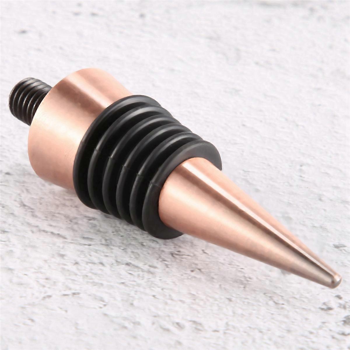 2X Bottle Stopper Classic Bottle Stopper with Threaded Post Wine Stopper Insert Hardware for Wine Tu