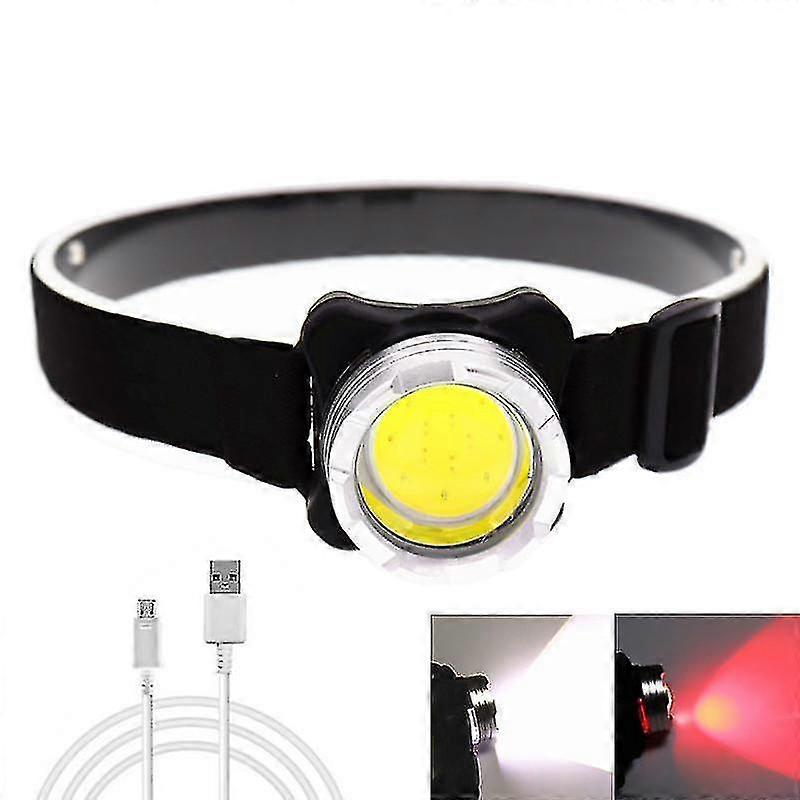 Flashlights Headlamps Usb Rechargeable Headlamp Mini Portable Headl...