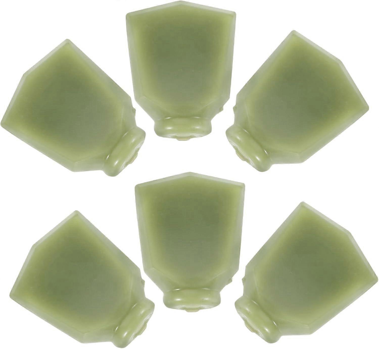 Replacement Guitar Tuning Peg Handles 6pcs Plastic Tuner Caps for Electric Guitar Ergono G