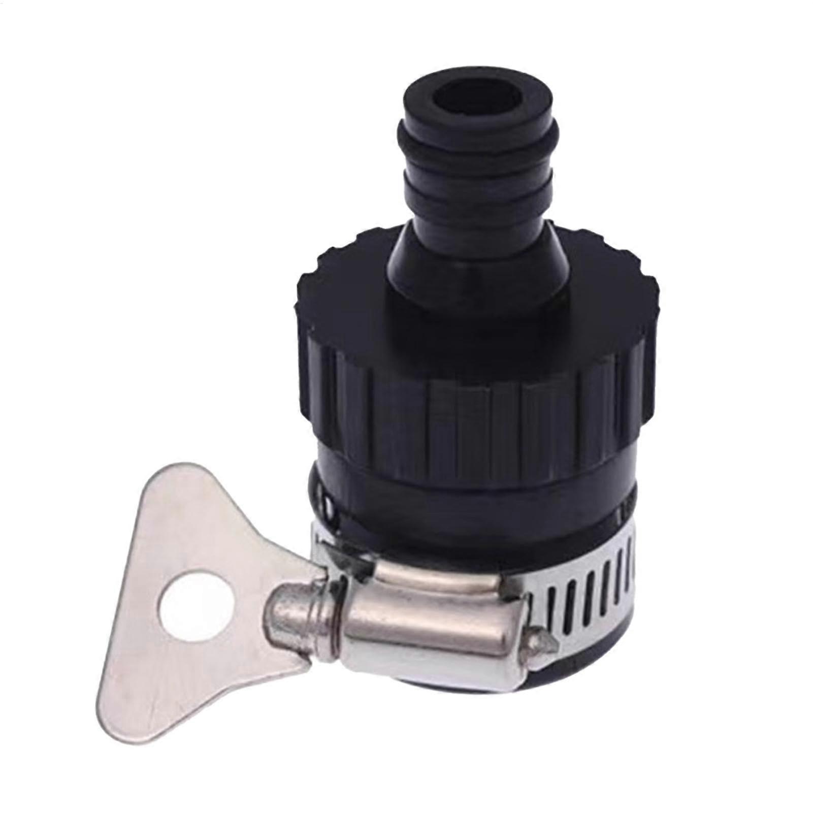 Faucet Adapter | Adjustable Bathroom Faucet to Hose Connector with Rubber Seal for 12mm-16mm Faucets